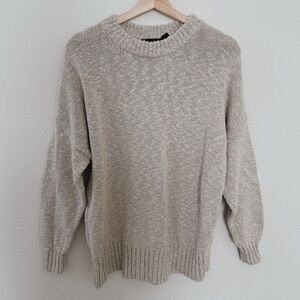 Jenni Kayne Beige Knit Sweater